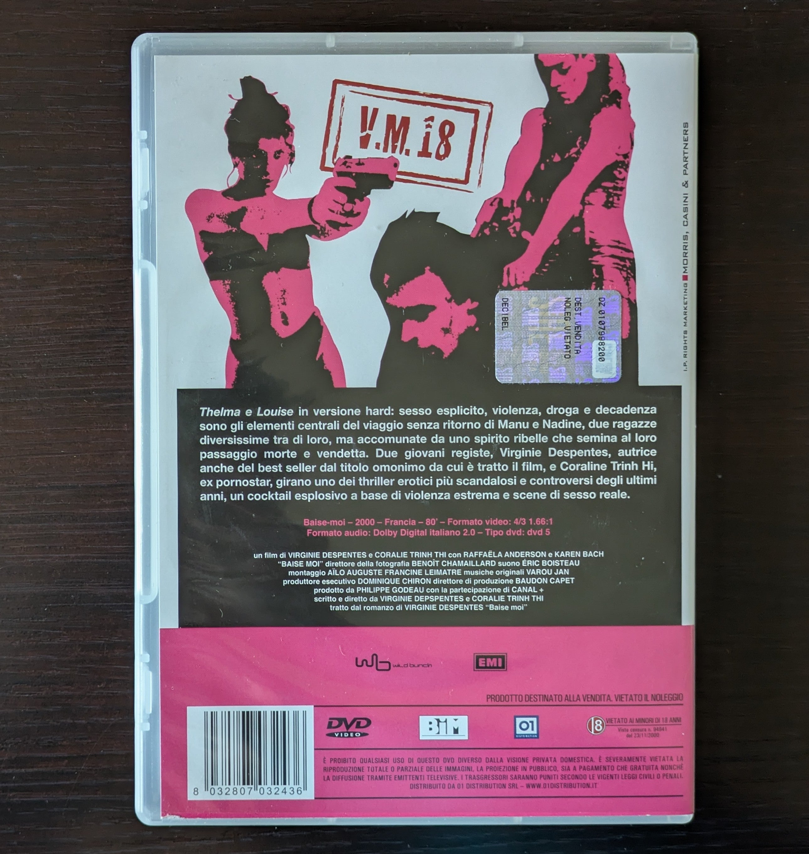 BAISE - MOI DVD VERSIONE INTEGRALE EDIZIONE ITALIANA