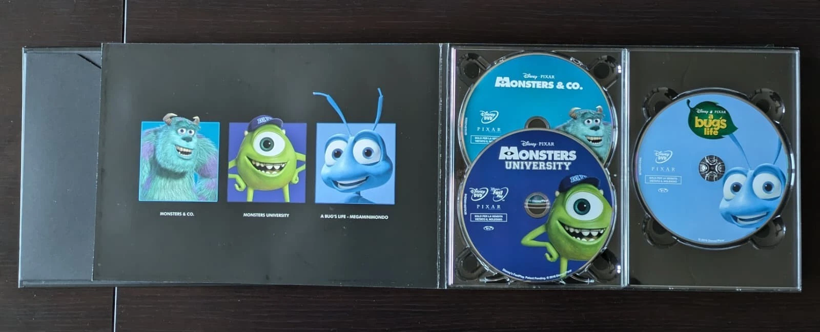 COLLEZIONE PIXAR COFANETTO 19 DISCHI DVD EDIZIONE LIMITATA